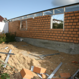 Agrandissement terrasse pour espace de jeu pour enfants Hoenheim